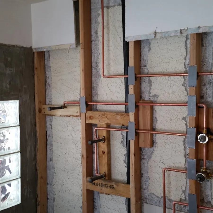 Copper pipe installation for Burst Pipe Repair in Duryea